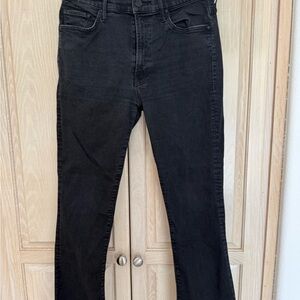 MOTHER Black Skinny Jeans